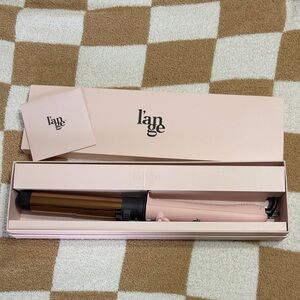 l'ange le pirouette rotating curling wand- Pastel Pink Barrel